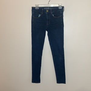 American Eagle Outfitters Dark Blue Jeggings